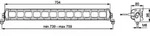 HELLA 1GJ 360 003-002 LED-Arbeitsscheinwerfer - Valuefit Lightbar LBX-720 - 12/24V -