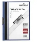 Durable Duraclip 30, Blau, Transparent, PVC, 30 Bl&auml;tter, A4, 1 St&uuml;ck(e)