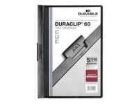 Durable 10DUR2209-01 - Schwarz - A4 - 25 Stück(e)Duraclip 60 - Clip Folder -