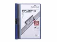 Durable Duraclip 60 - Blau - Transparent - PVC - 60 Blätter - A4 - 1
