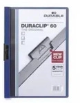 Durable Duraclip 60 - Blau - Transparent - PVC - 60 Bl&auml;tter - A4 - 1 St&uuml;ck(e)