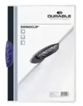 Durable Swingclip, Dunkelblau, Polypropylen (PP), 30 Bl&auml;tter, A4, 25 St&uuml;ck(e)