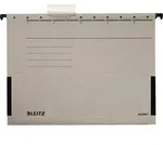 LEITZ ALPHA H&auml;ngetasche, A4, mit Fr&ouml;schen, grau