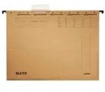 ESSELTE LEITZ - Leitz ALPHA - H&auml;ngeregister - f&uuml;r A4 - Naturbraun