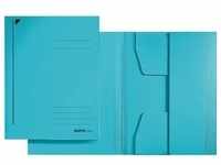 LEITZ Jurismappe, DIN A5, Karton 320 g/qm, blau