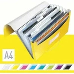 LEITZ F&auml;chermappe WOW 4589 6 F&auml;cher gelb