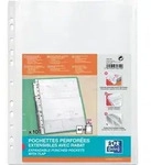 Prospekth&uuml;llen A4 PP 200my mit Falten und Klappe VE=10 St&uuml;ck