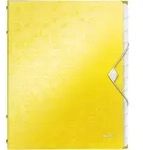 LEITZ Ordnungsmappe WOW 4634 12 F&auml;cher gelb