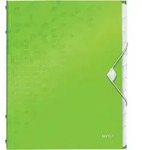 LEITZ Ordnungsmappe WOW 4634 12 F&auml;cher gr&uuml;n