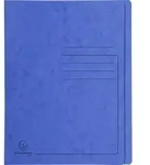 Exacompta 25x Schnellhefter aus Colorspan 355g/m2, A4 - Blau - 39992E