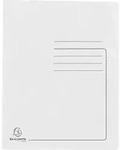 Exacompta 25x Schnellhefter aus Colorspan 355g/m2, A4 - Wei&szlig; - 39982E