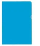 Oxford ELBA Premium - L-f&ouml;rmiger Ordner - f&uuml;r A4 - durchsichtig blau (Packung mit