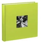 "Hama Jumbo-Album "Fine Art", 30x30 cm, 100 wei&szlig;e Seiten, Kiwi"