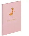 WALTHER Tagebuch Baby Animal 20x28cm rose