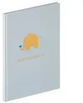 WALTHER Tagebuch Baby Animal 20x28cm bleu