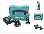 Makita DDA 351 RFJ Akku Winkelbohrmaschine 18 V 13,5 Nm + 2x Akku 3,0 Ah +...