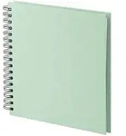 Fotoalbum Whire-O 60 Seiten 230x230mm mint/offwhite