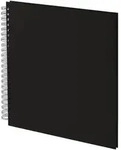 Fotoalbum Whire-O 60 Seiten 290x290mm schwarz/schwarz