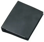 Taschenringbuch A6 13mm 4 Ringe schwarz
