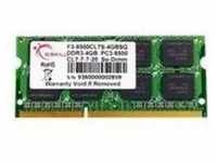 G.Skill SQ Series - DDR3 - Modul - 4 GB - SO DIMM 204-PIN