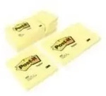 3M Post-it Notes Haftnotizen, 102 x 76 mm, gelb 100 Blatt-Block (657)