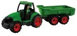 LENA&reg; 01625 - Truckies Traktor mit Anh&auml;nger, mit Spielfigur, Sandspielzeug