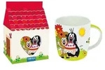 "Tasse "Der kleine Maulwurf" im Papphaus"