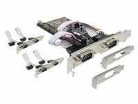 DeLock PCI Express Card > 6x Serial - Serieller Adapter
