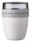 Rosti Lunchpot Ellipse mini Wei&szlig; - Wei&szlig;