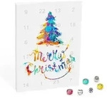 VALIOSA Merry Christmas Mode-Schmuck Adventskalender mit Halskette, Armband + 22