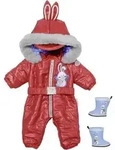 Zapf Creation 833100 - BABY born Kindergarten Schneeanzug 36cm