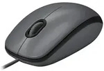 Logitech M100 Maus USB Optisch Schwarz 3 Tasten 1000 dpi