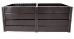 KHW | Hochwertiges Hochbeet | Demeter XL | platzsparend | 158 &times; 82 &times; 61 cm - 672