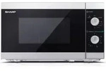 Sharp YC-MG01ES Mikrowelle Schwarz, Silber 800W