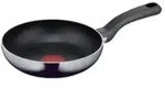Tefal Resist Pfanne 20 cm, Rund, Allzweckpfanne, Schwarz, Titan, 175 &deg;C, Aluminium
