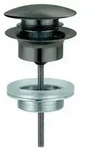 GROHE 65807AL0 Ablaufventil mit Klickverschluss hard graphite geb&uuml;rstet verschl