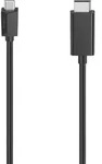 Hama 00200717 Videokabel-Adapter 1,5 m USB Typ-C DisplayPort Schwarz (00200717)