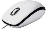 Logitech M100 Maus USB Optisch Wei&szlig; 3 Tasten 1000 dpi