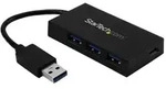 STARTECH 4-Port USB Hub - USB 3.0 Eingabe / Ausgabe Dockingstations und Hubs