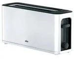 Braun PurEase HT3100WH - Toaster - 2 Scheibe1 Steckplatz - wei&szlig;