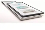 New Lifestyle Galerie Kunststoffrahmen 3x15x20 cm, Weiss