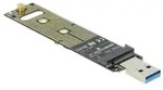 Delock - Speicher-Controller - M.2 - M.2 NVMe Card - USB 3.1 (Gen 2)