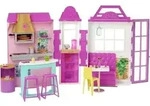 Barbie Cook 'n Grill Restaurant 6 Spielbereiche &uuml;ber 30 Teile Puppenhaus