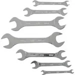BGS technic Doppel-Maulschl&uuml;ssel-Satz | extra flach | SW 6 - 23 mm |