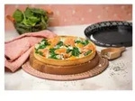 KAISER ELEKTRO - Kaiser 23.0065.1576, Pizzapfanne, Schwarz, Stahl, 28 cm, 2,5 cm