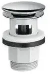 hansgrohe HG Ablaufgarnitur PUSH-OPEN f WT- und Bidetmischer G 1 1/4