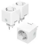 Hama WiFi Socket - Smart-Stecker - kabellos - Wi-Fi - 2.4 Ghz - wei&szlig; (Packung mit 3)