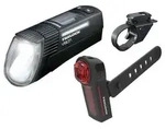 "Trelock Akku-Beleuchtung Set "VectorSignal Vision LS 760/ 740" mit Halter, LED, USB,