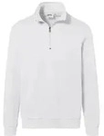 Hakro Zip-Sweatshirt Premium 451-01 wei&szlig; Gr. S