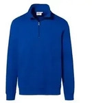 HAKRO Zip-Sweatshirt Premium royalblau, L